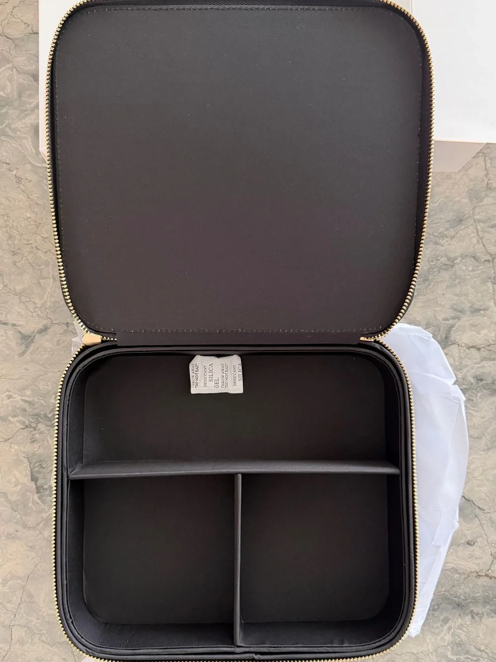 Chanel VIP Gift Beauty Box – Black Leather Makeup Vanity Case / Limited Edition